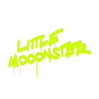 Littlemooonstertour Sticker by Angelika Mucha