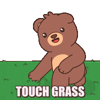 Vibing Teddy Bear Sticker by BEARISH