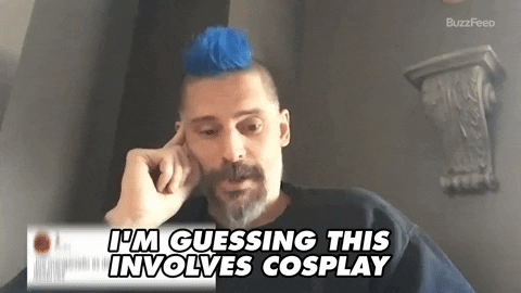Joe Manganiello Cosplay GIF by BuzzFeed