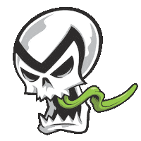 MetroGroupMiami skull miami group vinyl Sticker