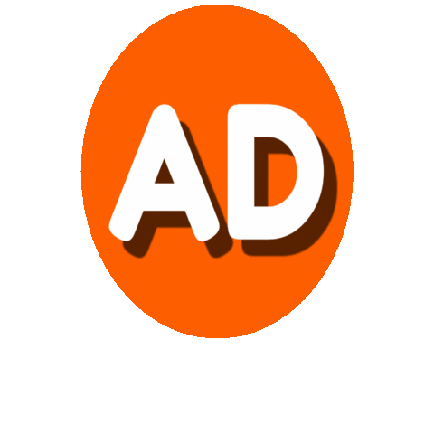 Instagram Orange Sticker