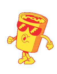 Animation Coffee Sticker by Golden Wolf