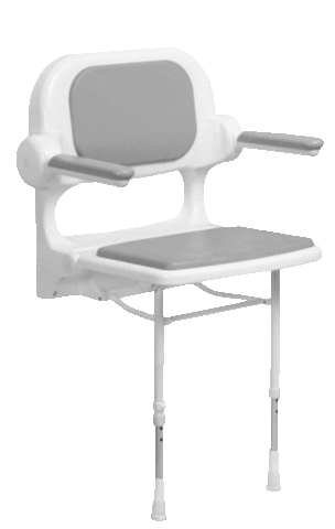 AgeCareBathrooms bath shower chair safety Sticker