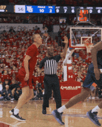 3Pt Celebratio GIF by Wisconsin Badgers