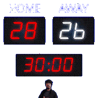 26 Away Sticker