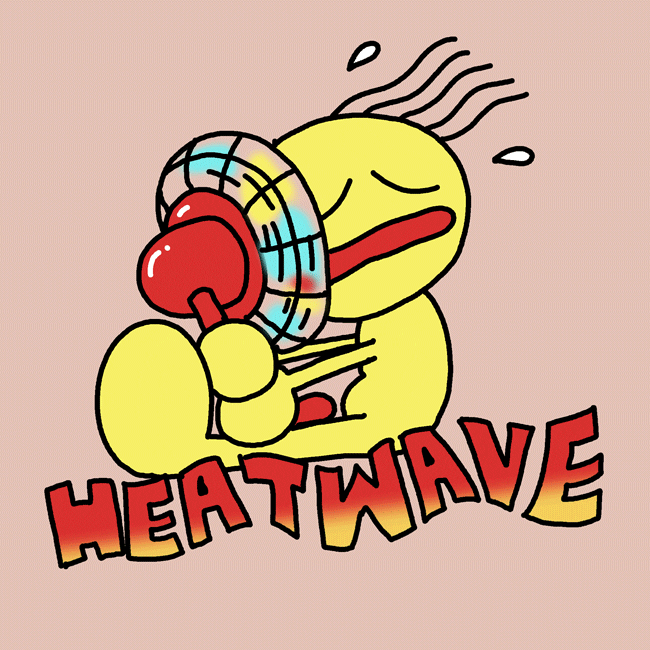 Scorching Heat Wave GIF