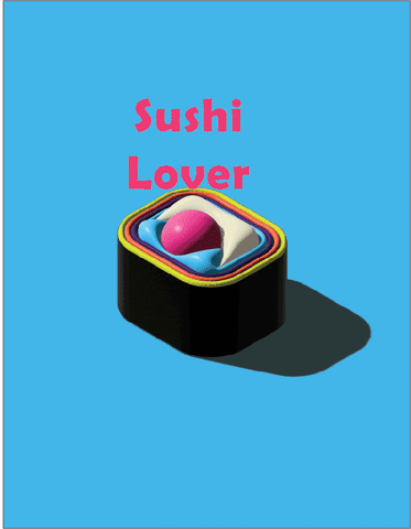 samiartstudio giphyupload sushi sushi lover sushi love GIF