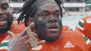 Canes Football GIF by Miami Hurricanes