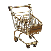 saversvvillage cart vv thrift thrifting Sticker