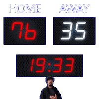 35 Away Sticker