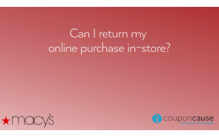 faq macy's GIF by Coupon Cause