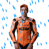 Raining Danilo Petrucci Sticker by MotoGP