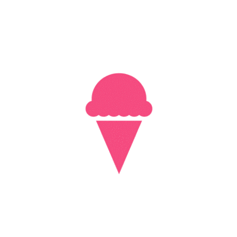 Summer Pink Sticker by Millie's Homemade Ice Cream