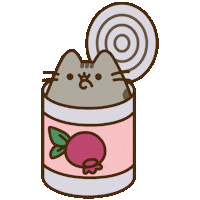 Mac And Cheese Cat Sticker by Pusheen