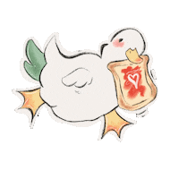 Summer Cartoon Sticker