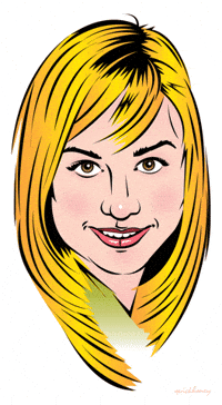 brie larson illustration GIF by PEEKASSO