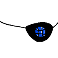 Eyepatch Sticker by Originals