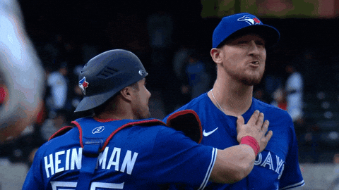 Blue Jays Kiss GIF by Toronto Blue Jays