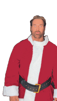 Santa Claus Sticker by Mike O'Hearn