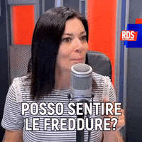 Roberta Rds Radio GIF by RDS 100% Grandi Successi