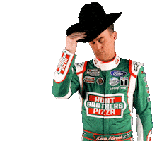 Kevin Harvick Hello Sticker by Hunt Brothers® Pizza