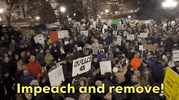 news rally impeachment eve GIF