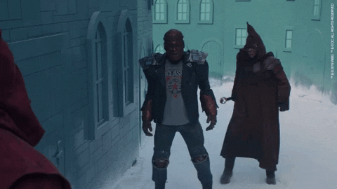 Shocked Robotman GIF by DOOM PATROL