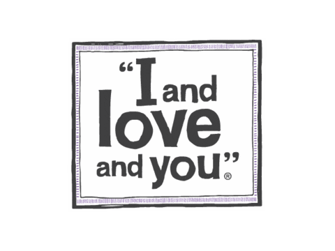 Happy Dog Food Sticker by I and Love and You