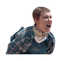 Girl Screaming Sticker by NETFLIX