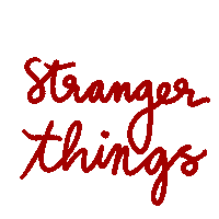 Netflix Stranger Sticker