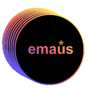 coletivoemaus asterisco mause emaus lojaemaus Sticker