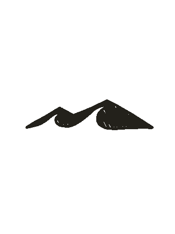 mtnandmoor giphyupload logo black wave Sticker