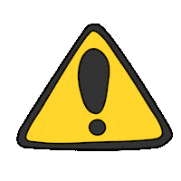 Organize Warning Sign Sticker by All Better