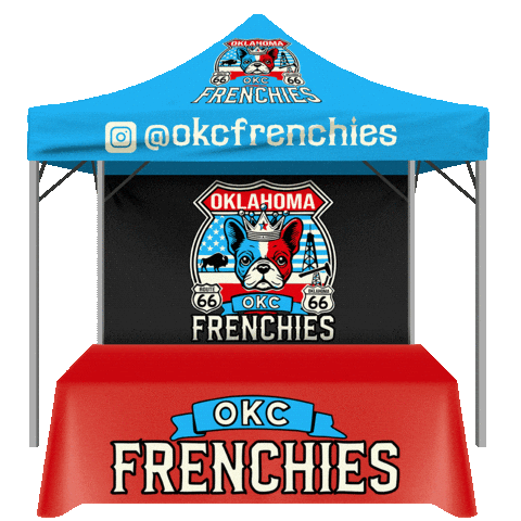 French Bulldog Sticker by OKC Frenchies