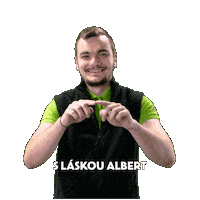 I Love You Heart Sticker by Albert Česká republika