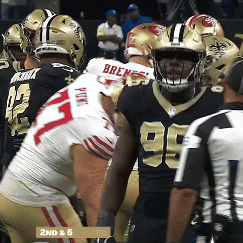 Uh Huh Football GIF by New Orleans Saints