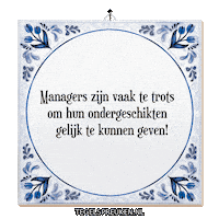 Teamwork Respect Sticker by Tegelspreuken.nl