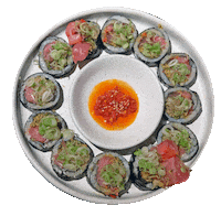david chang sushi Sticker by foodbabyny