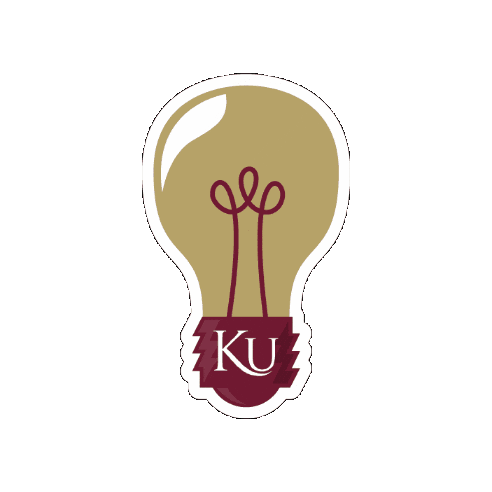 Ku Sticker by KutztownU