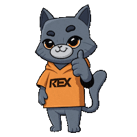 Rexex cat rexex Sticker
