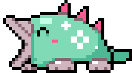 Pixel Laughing Sticker