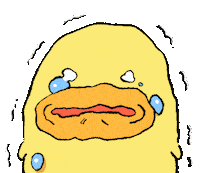 Sad Cry Sticker