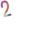 New Year Rainbow Sticker