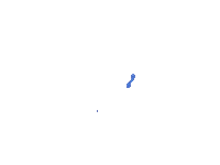 Sticker gif. Bouncing into view, the number “2024” in red and blue bubble font appears, with a red voting stamp in place of the zero against a transparent background.