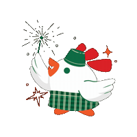 Hariraya Sticker by Borenos Fried Chicken