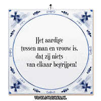Man Spreuk Sticker by Tegelspreuken.nl