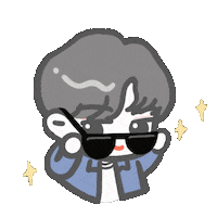 Sunglasses Lee Junho Sticker