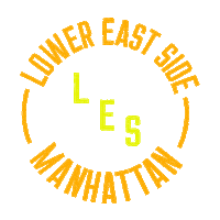 Lower East Side Nyc Sticker by Rob Jelinski Studios