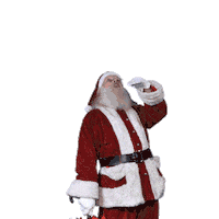 Ville_Angers christmas santa rain umbrella Sticker