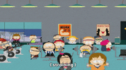 weight room gym GIF by South Park 